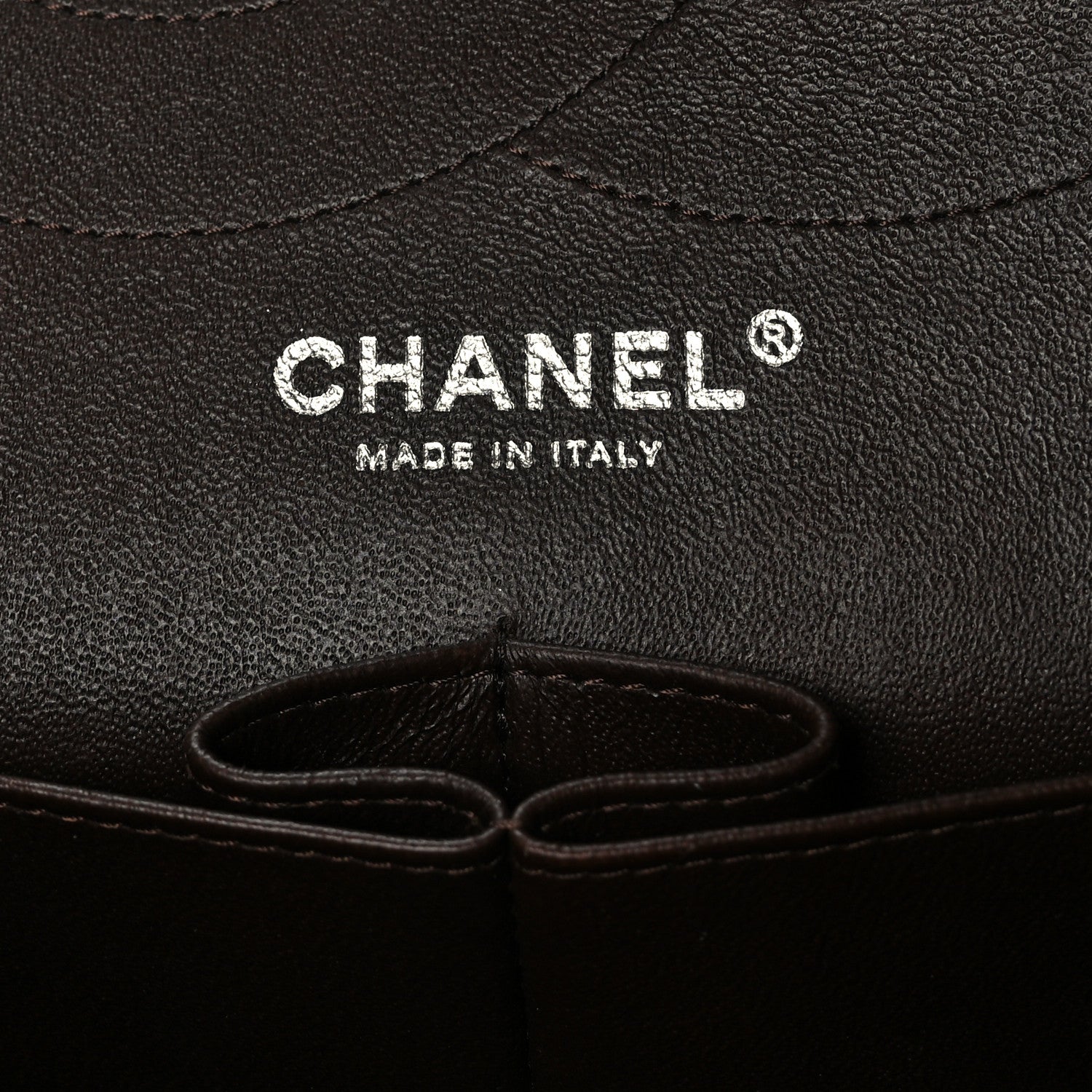 Chanel Distressed Patent Quilted 2.55 Reissue 227 Flap Dark Brown 6 of 10
