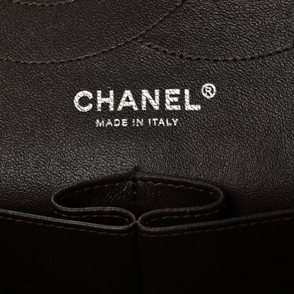 Chanel Distressed Patent Quilted 2.55 Reissue 227 Flap Dark Brown 6 of 10