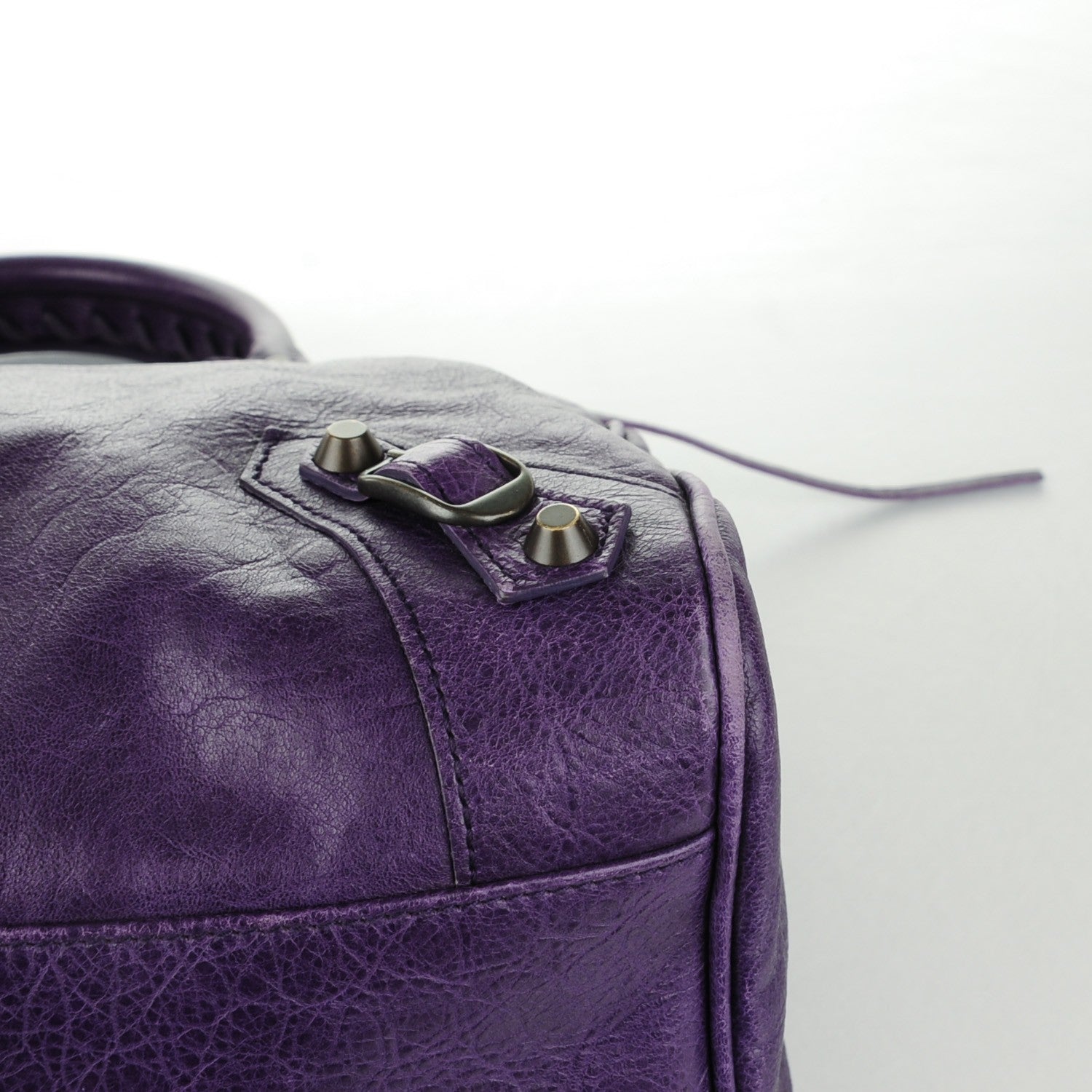 Balenciaga Agneau Classic Hardware Velo Dark Violet 9 of 9