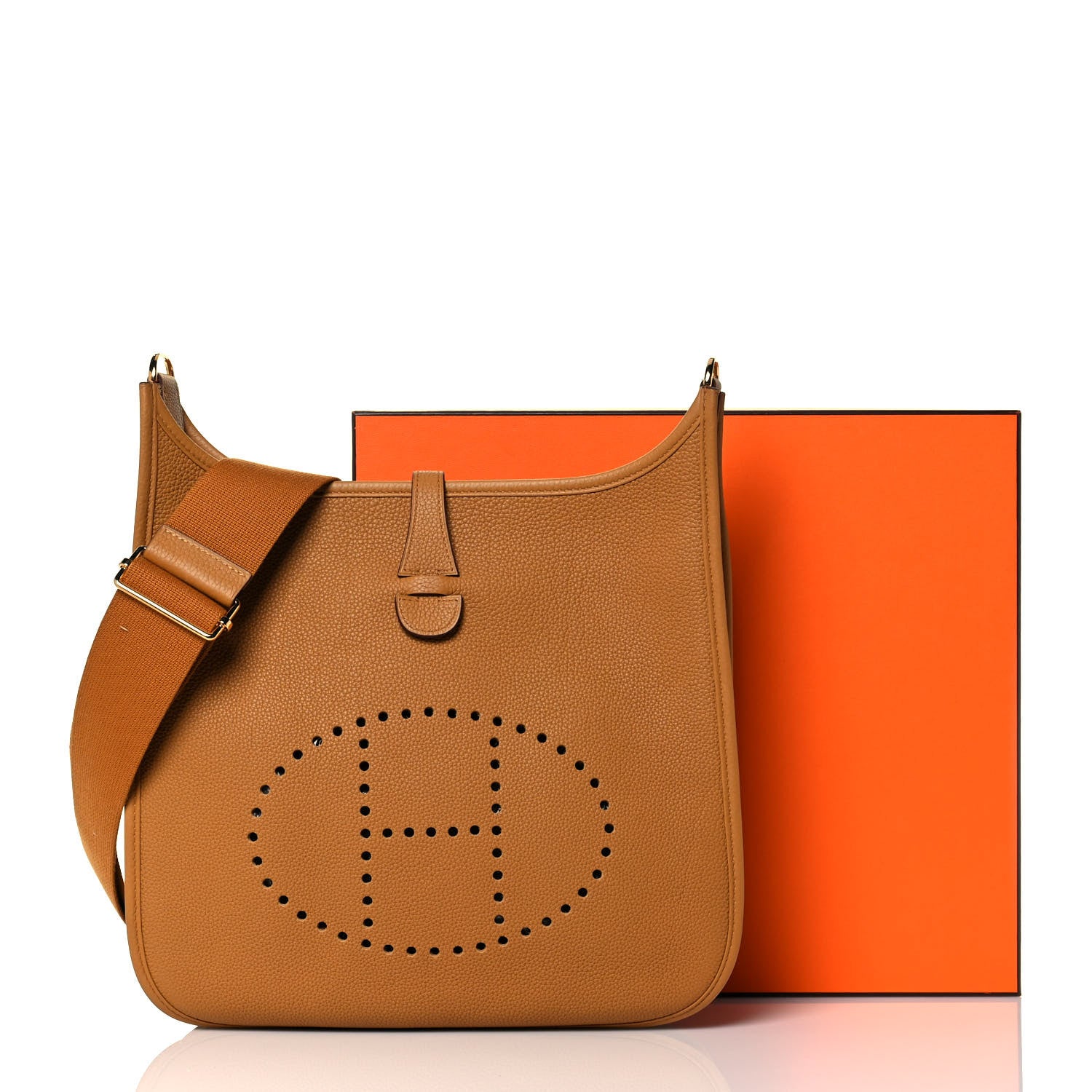 Hermes Taurillon Maurice Evelyne III PM Sesame 13 of 13