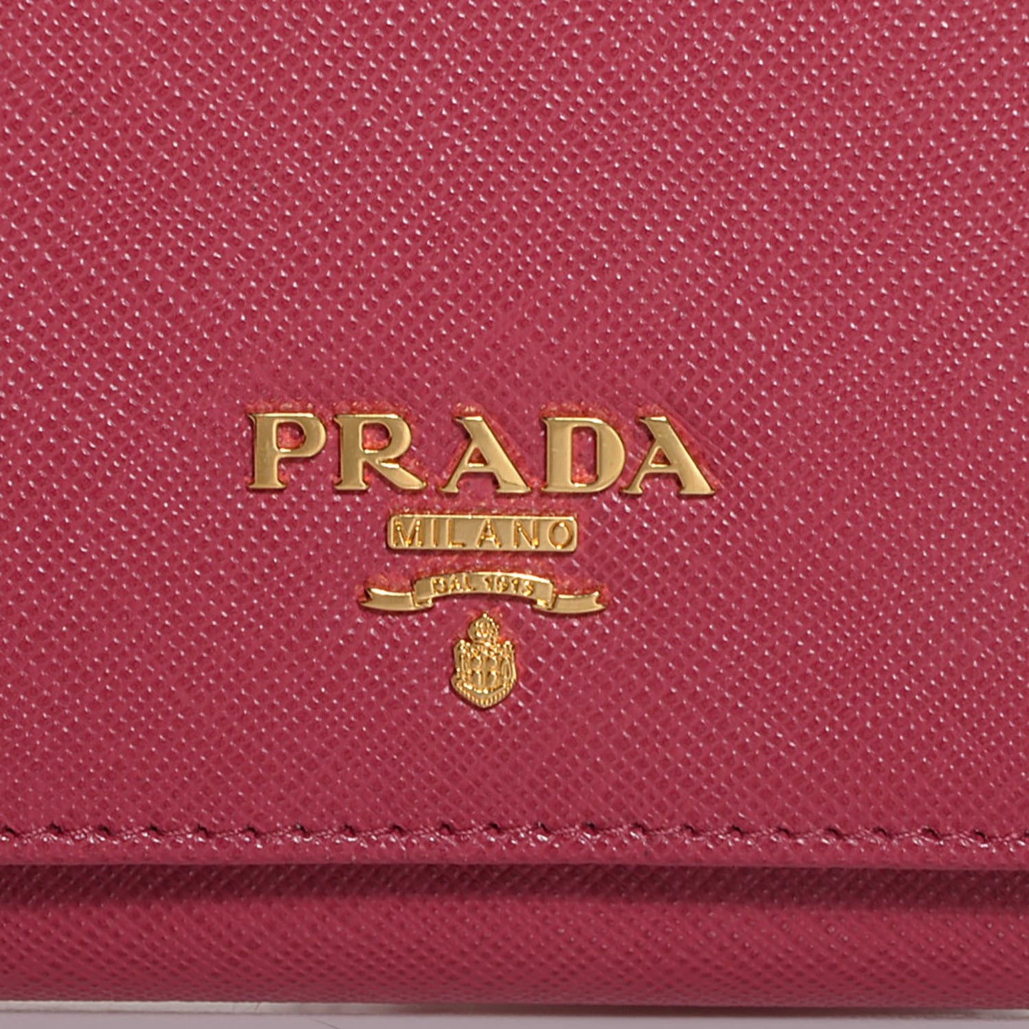 Saffiano Metal Wristlet Wallet Peonia