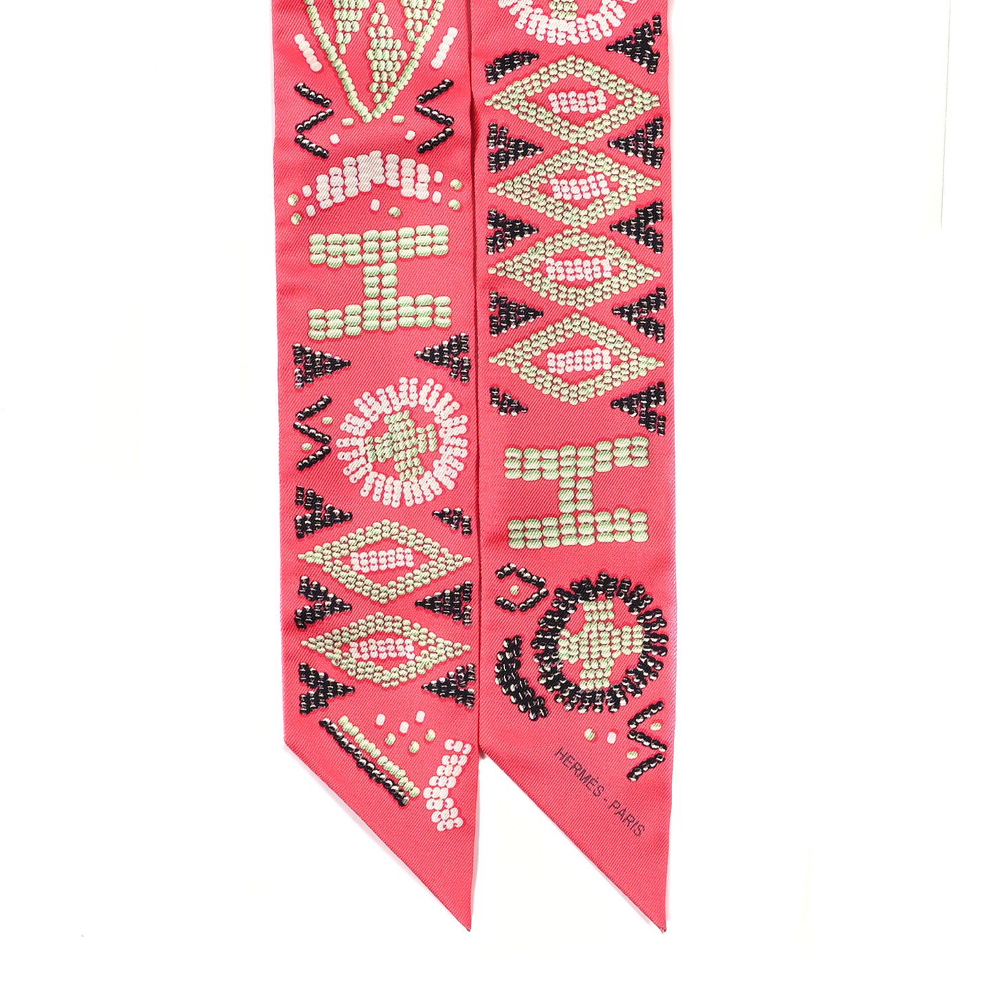 Silk Kelly En Perles Twilly Rose Vert Black