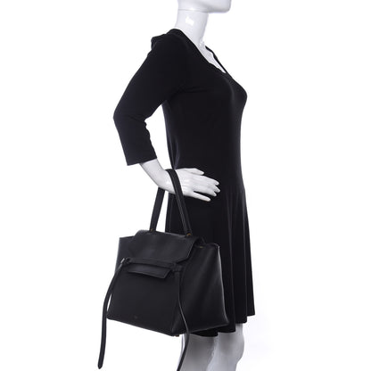 Celine Grained Calfskin Small Belt Bag Black 2 of 13