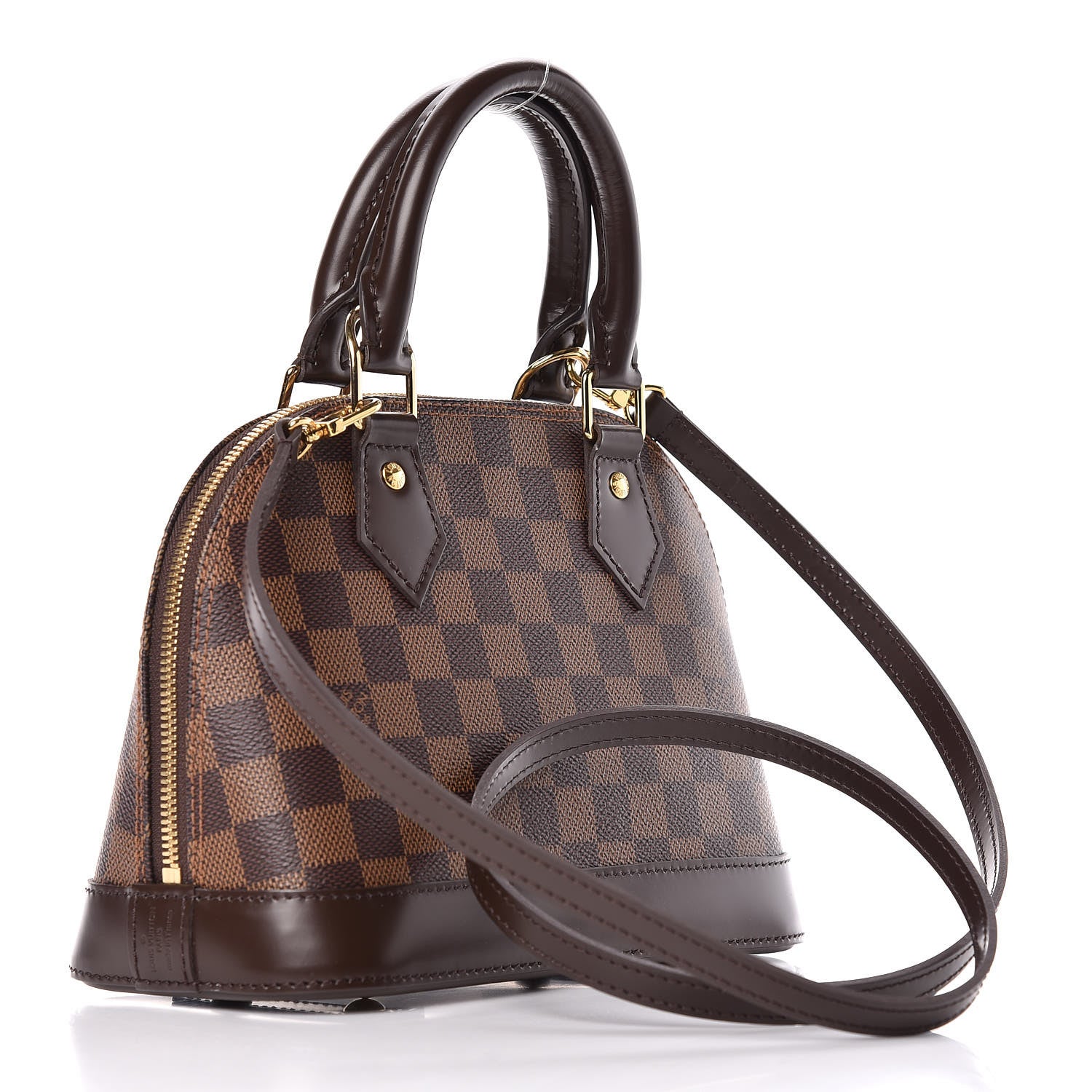 Louis Vuitton Damier Ebene Alma BB 4 of 10