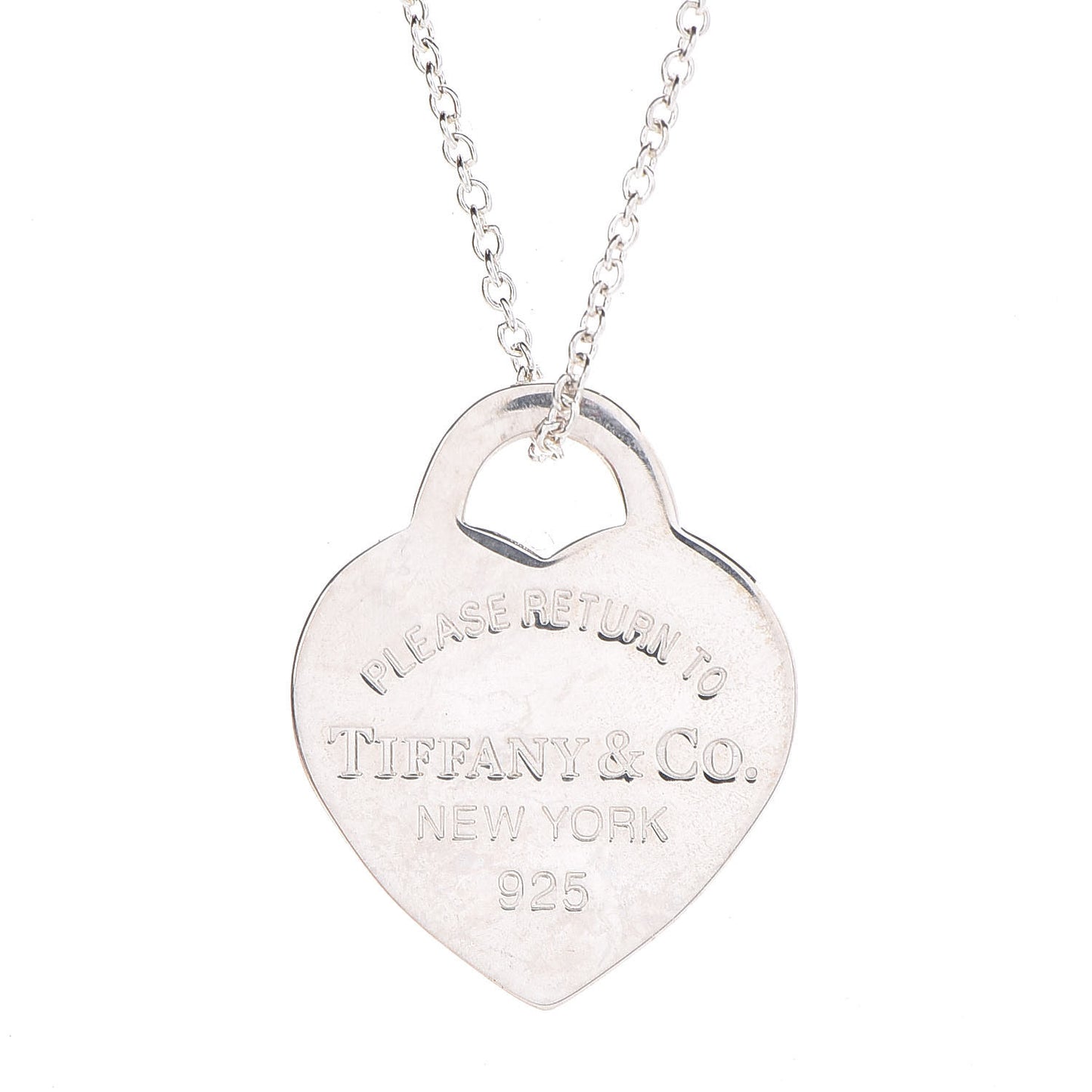 Sterling Silver Small Return to Tiffany Heart Pendant Necklace
