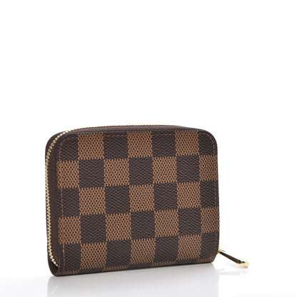 Louis Vuitton Damier Ebene Zippy Coin Purse 3 of 7