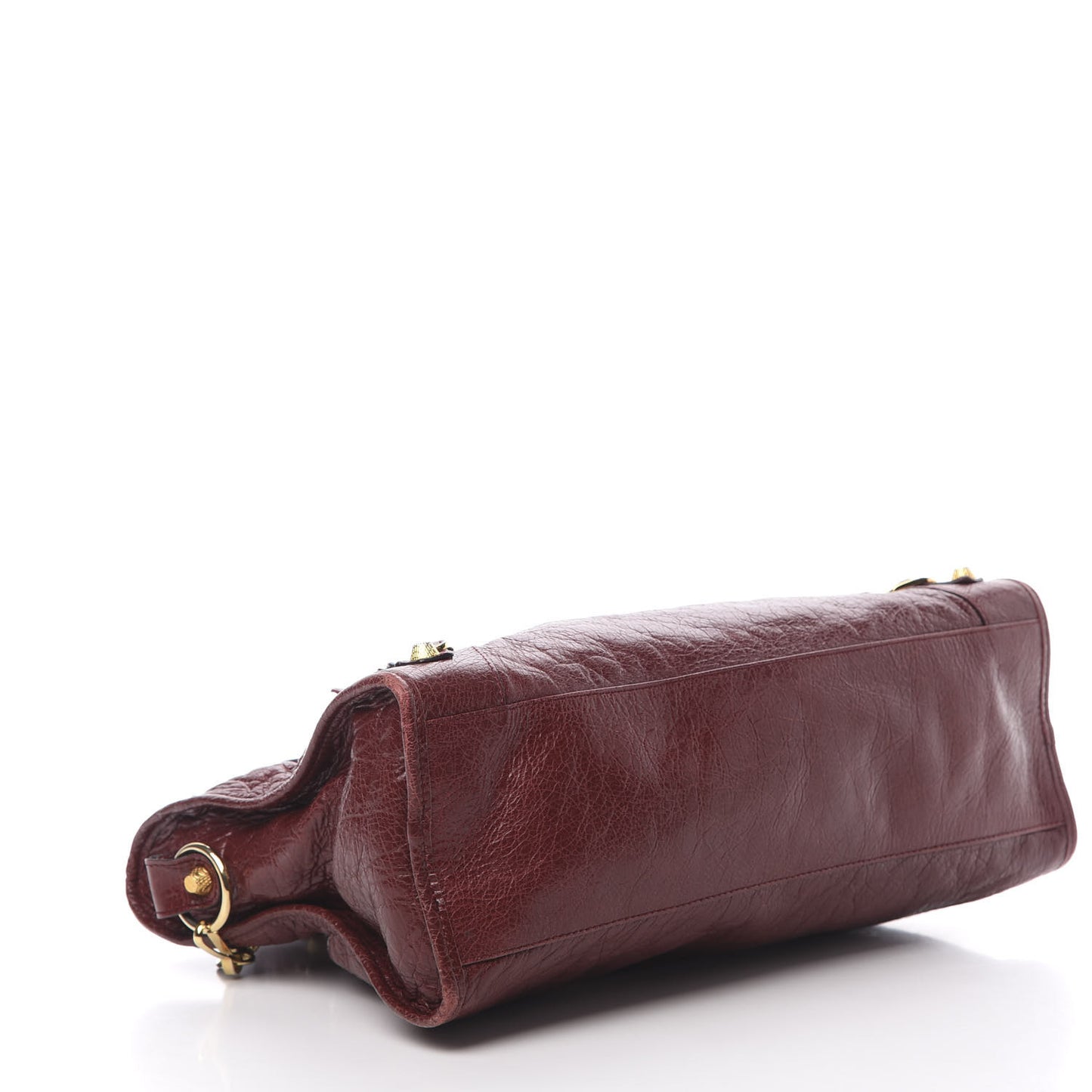 Agneau Giant 12 Gold Hardware City Rouge Cerise