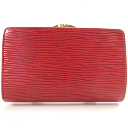 Louis Vuitton Epi French Purse Wallet Red 2 of 10