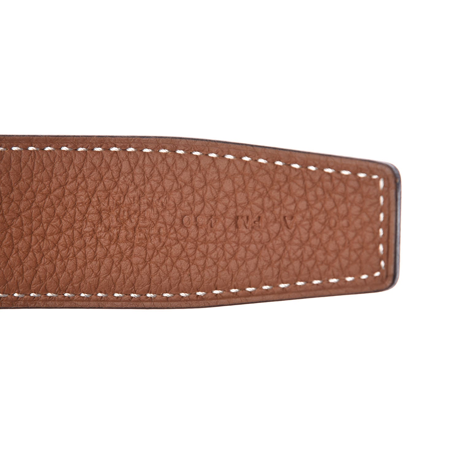 Hermes Box Togo 32mm Pegase H Belt 90 Black Gold 5 of 8