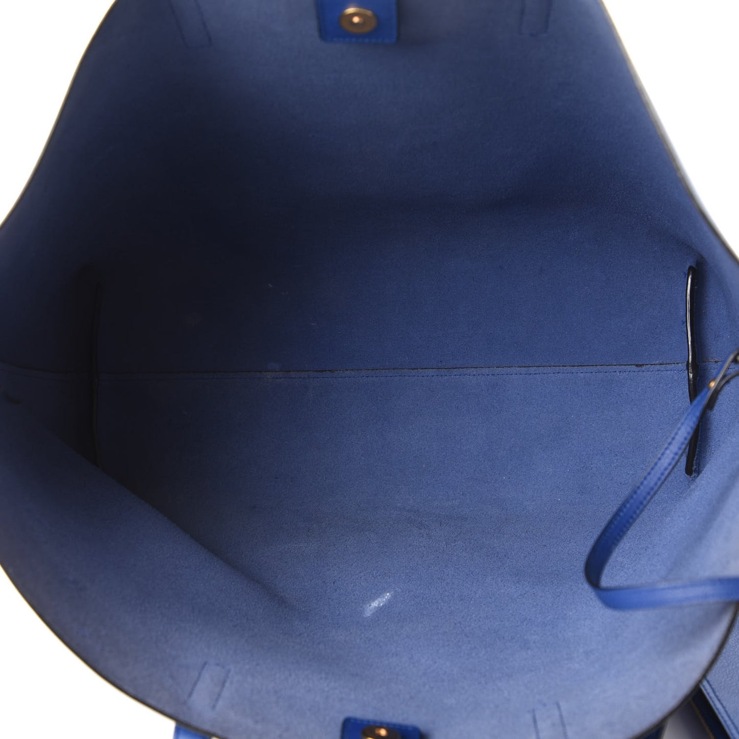 Calfskin Large Shopping Tote Ultramarine