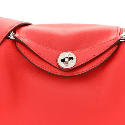 Hermes Swift Mini Lindy 20 Rouge de Coeur 8 of 11