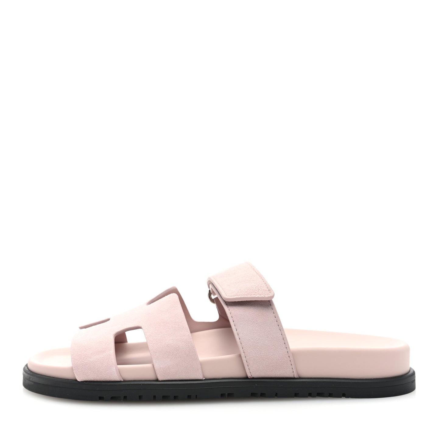 Suede Goatskin Womens Chypre Sandals 38 Rose Porcelaine