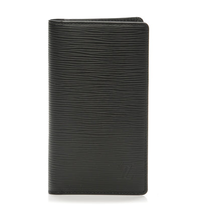 Louis Vuitton Epi Checkbook Cover Black 1 of 8