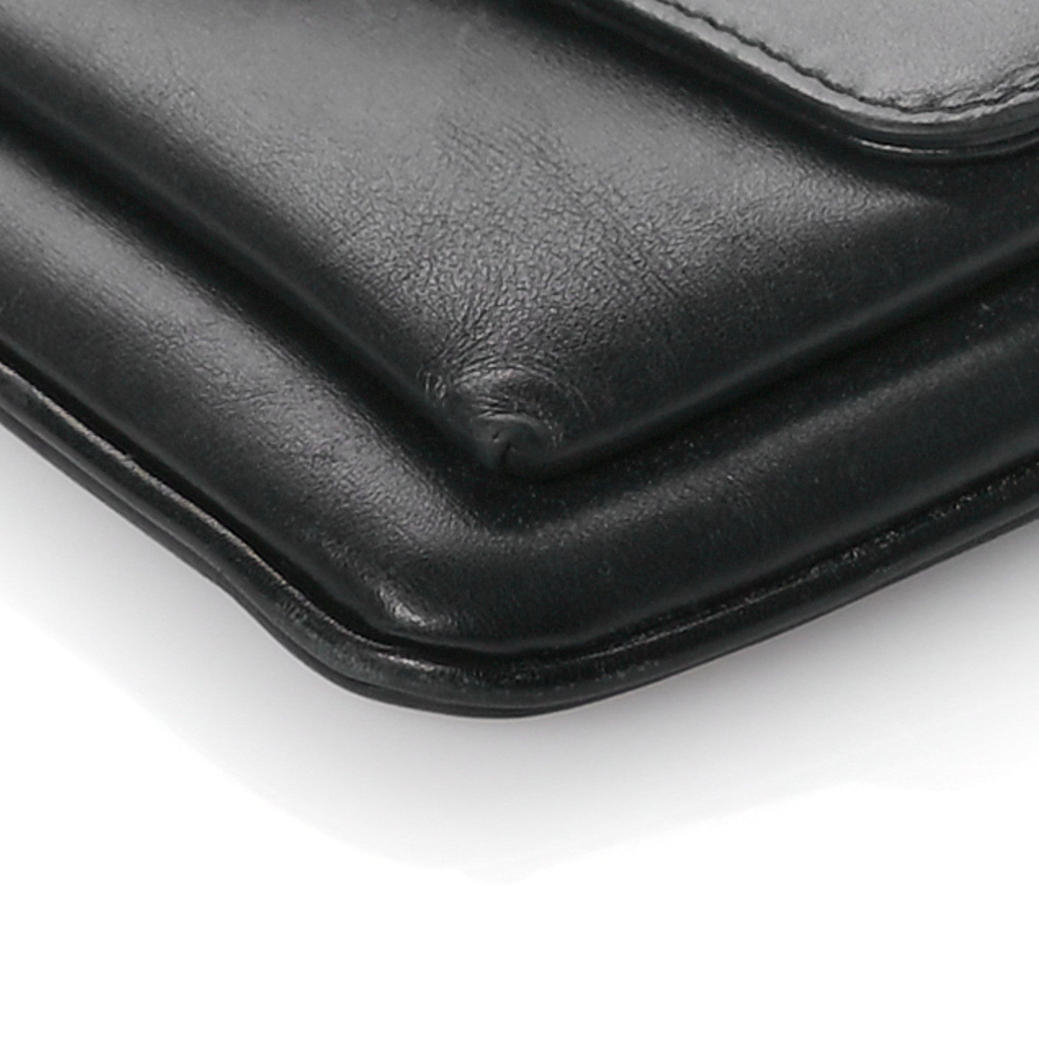 Gucci Vitello Palmellato Lux Small Arli Flap Shoulder Bag Black 10 of 13
