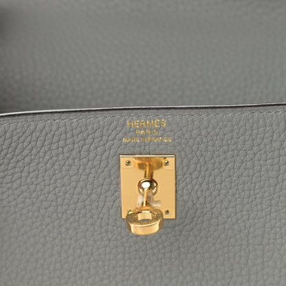 Hermes Togo Kelly Retourne 25 Gris Mouette 6 of 11