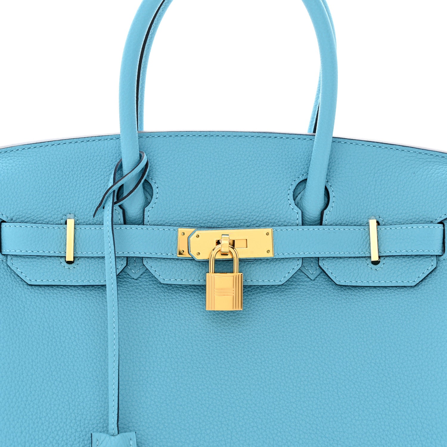 Hermes Togo Birkin 30 Blue Du Nord 7 of 13