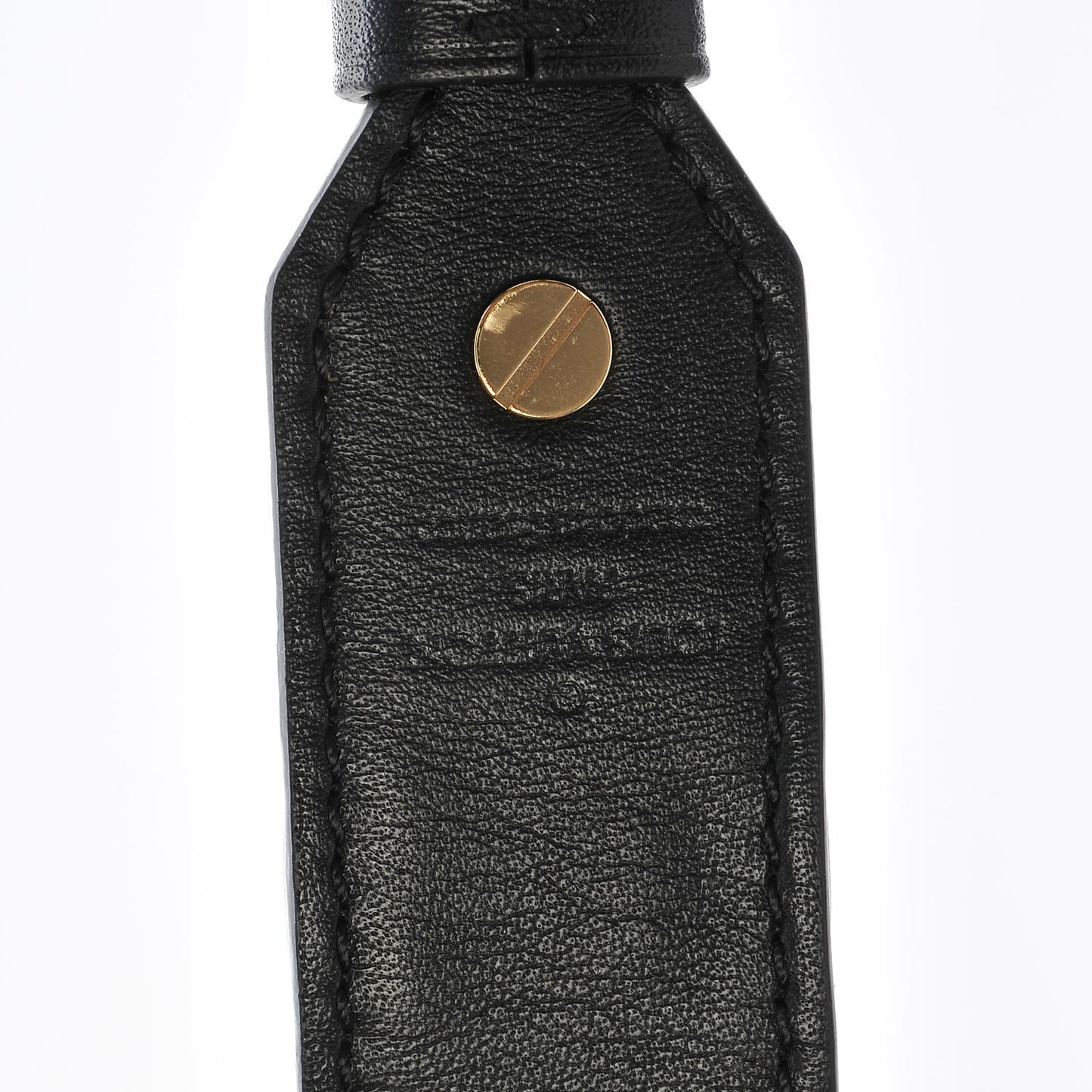 Reverse Monogram Bandouliere Shoulder Strap XL Black