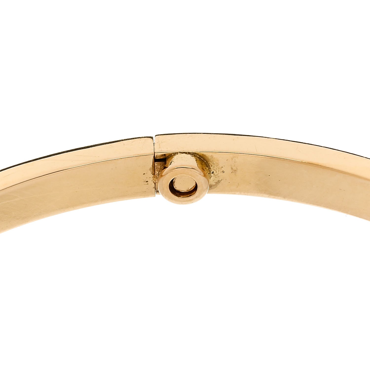 Cartier 18K Yellow Gold Small LOVE Bracelet 18 7 of 8