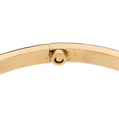 Cartier 18K Yellow Gold Small LOVE Bracelet 18 7 of 8