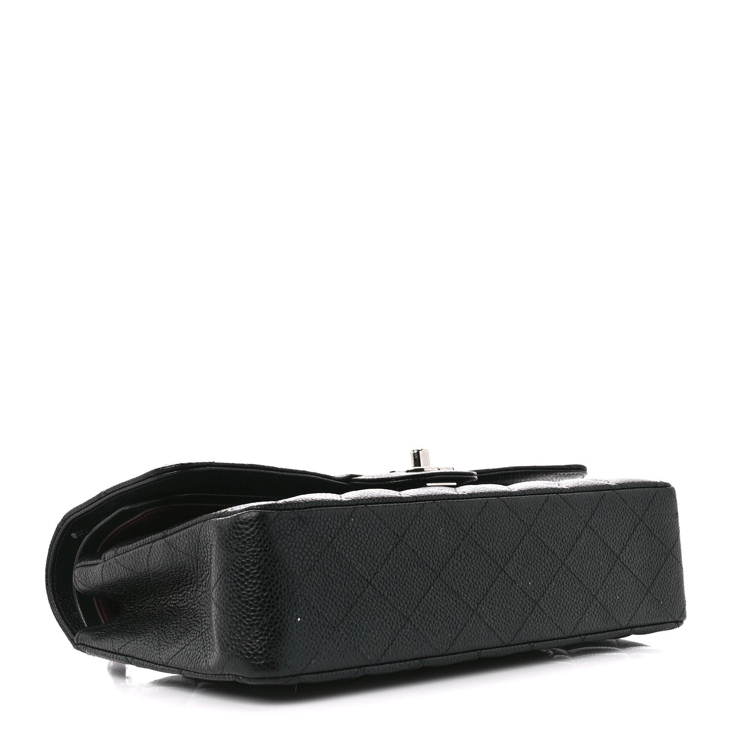 Chanel Caviar Quilted Medium Double Flap Black 3 of 11