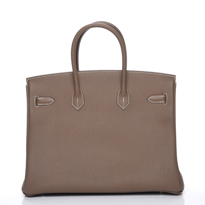 Hermes Togo Birkin 35 Etoupe 4 of 28