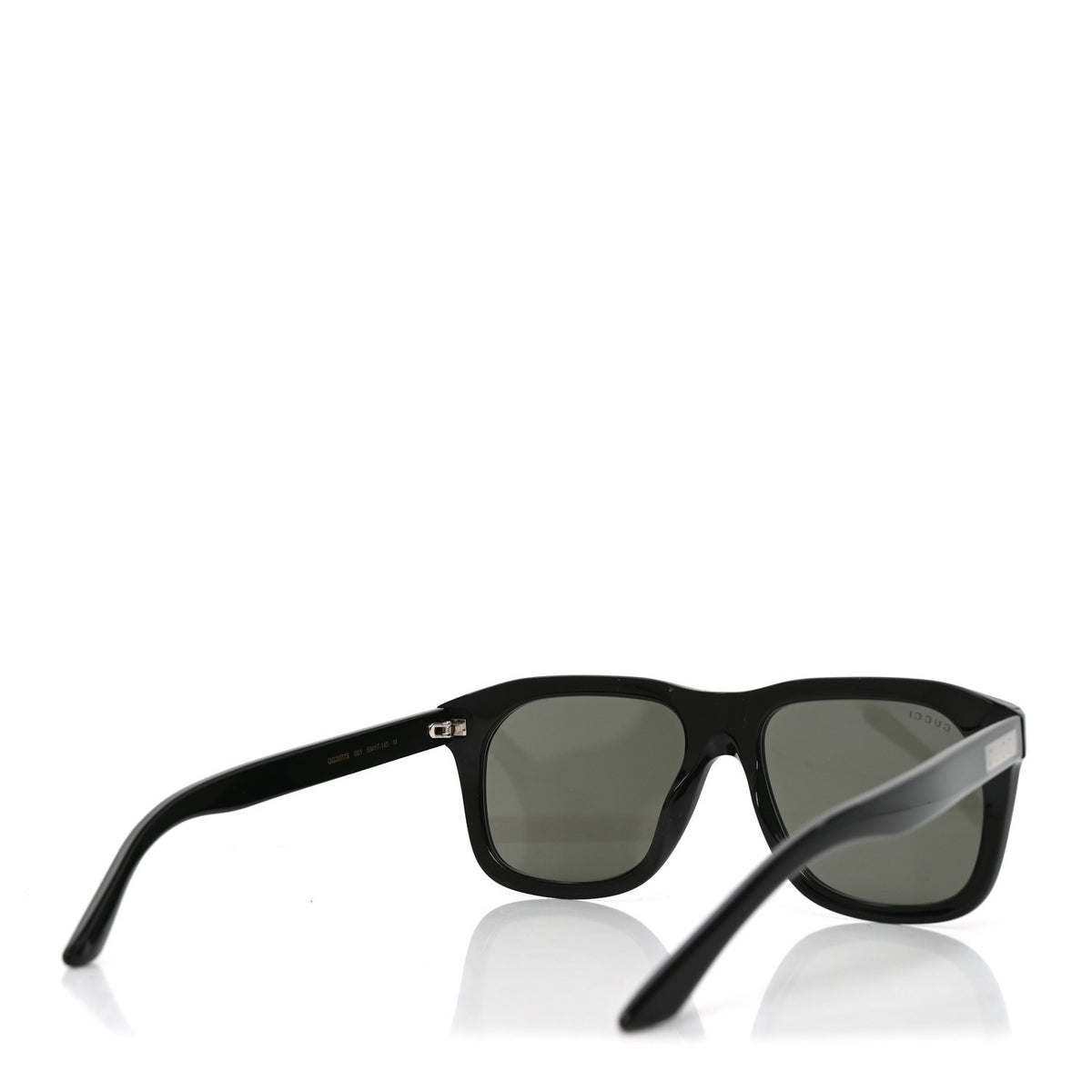 Gucci Acetate Square Sunglasses GG2077S Black 4 of 7