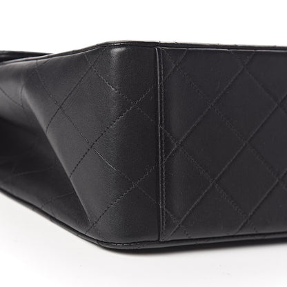 Chanel Lambskin Quilted XL Jumbo Single Flap Black 11 of 13
