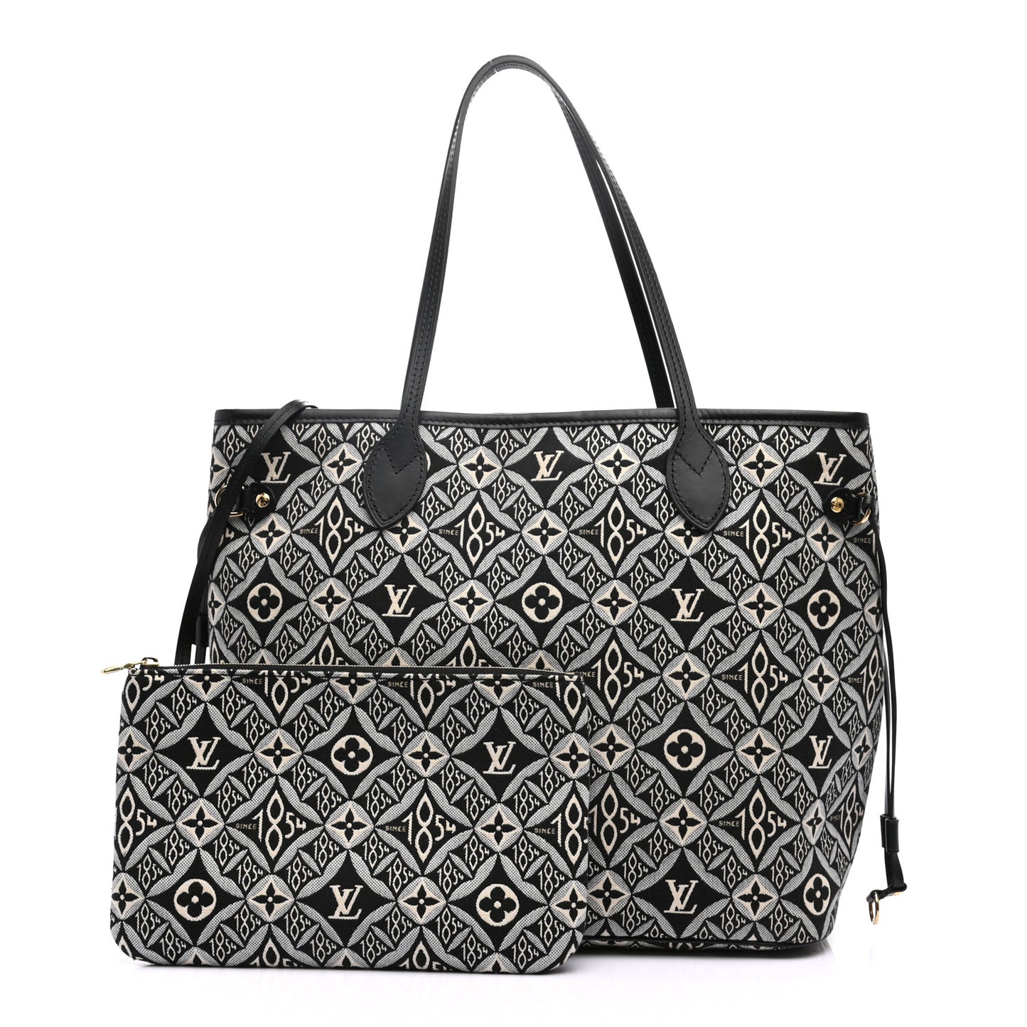 Jacquard Since 1854 Neverfull MM Grey