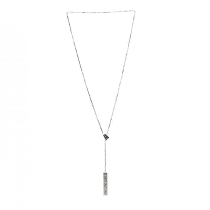 Cartier 18K White Gold LOVE Lariat Necklace 3 of 5