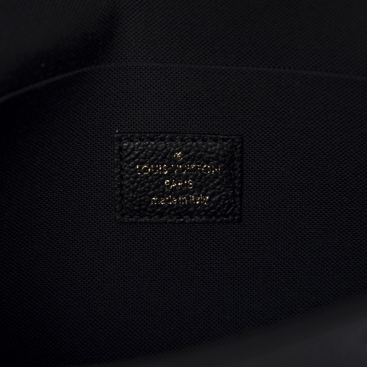 Empreinte Pochette Felicie Chain Wallet Black