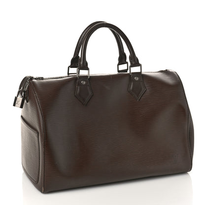 Louis Vuitton Epi Speedy 30 Moka 3 of 14