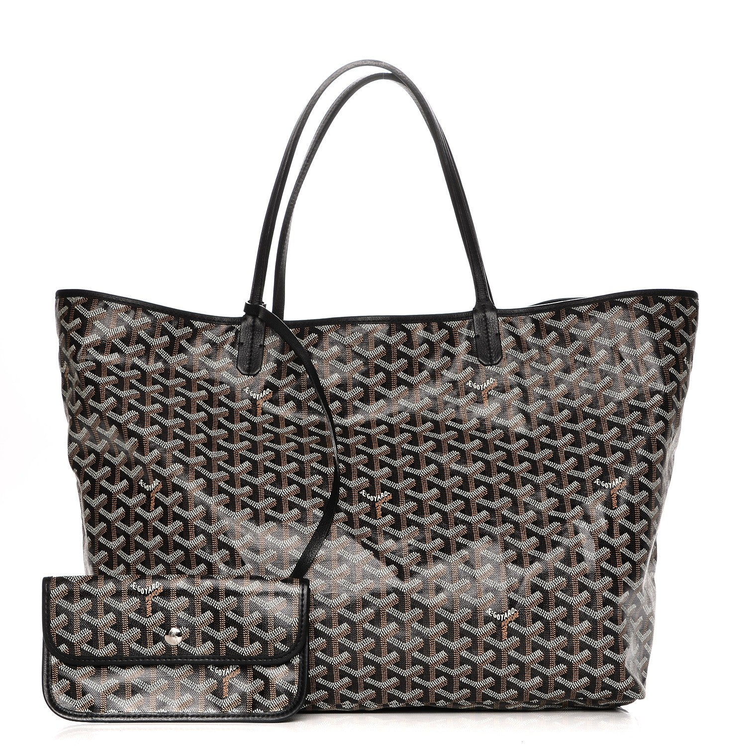 Goyard Goyardine Saint Louis GM Black 1 of 13