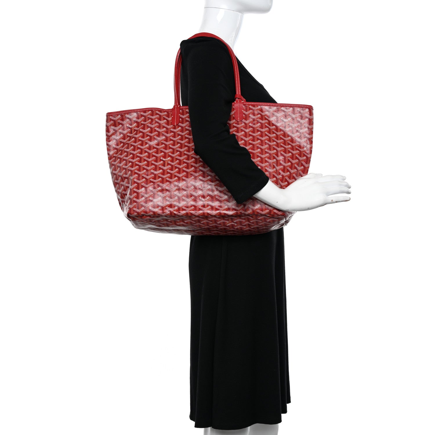 Goyard Goyardine Saint Louis PM Red 2 of 17