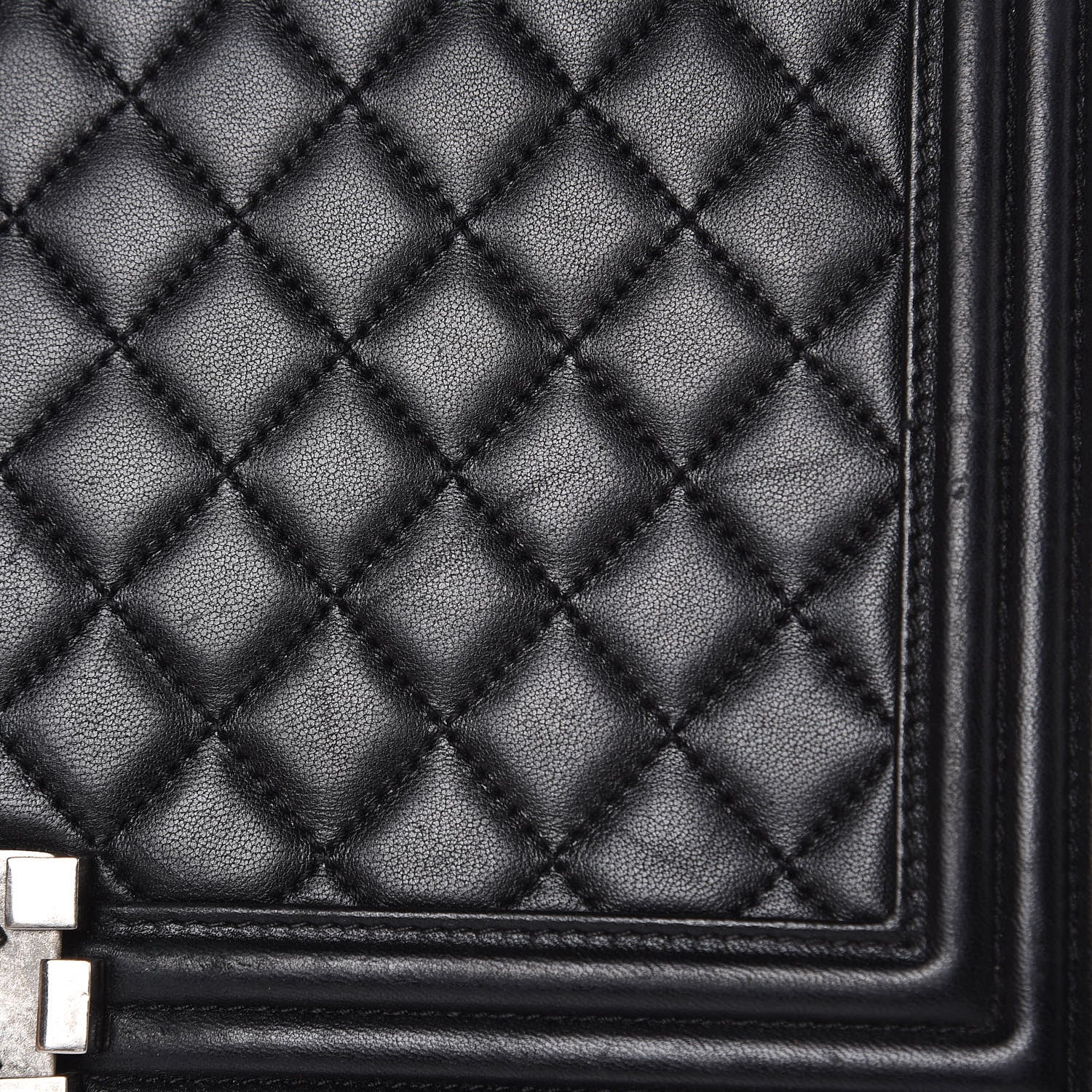 Chanel Lambskin Quilted Large Boy Flap Black 22 of 22