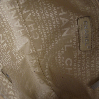 Chanel Patent Quilted Flap Chain Bag Beige 7 of 11