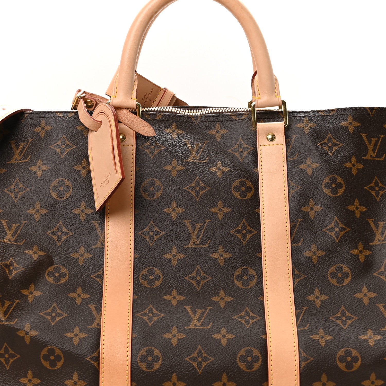Louis Vuitton Monogram Keepall Bandouliere 55 7 of 10