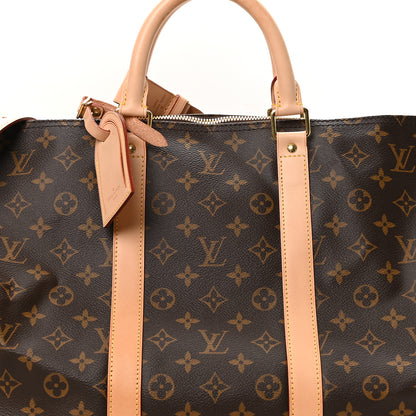 Louis Vuitton Monogram Keepall Bandouliere 55 7 of 10