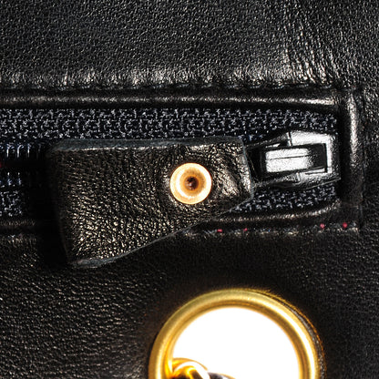 Chanel Lambskin Medium Double Flap Black 7 of 9