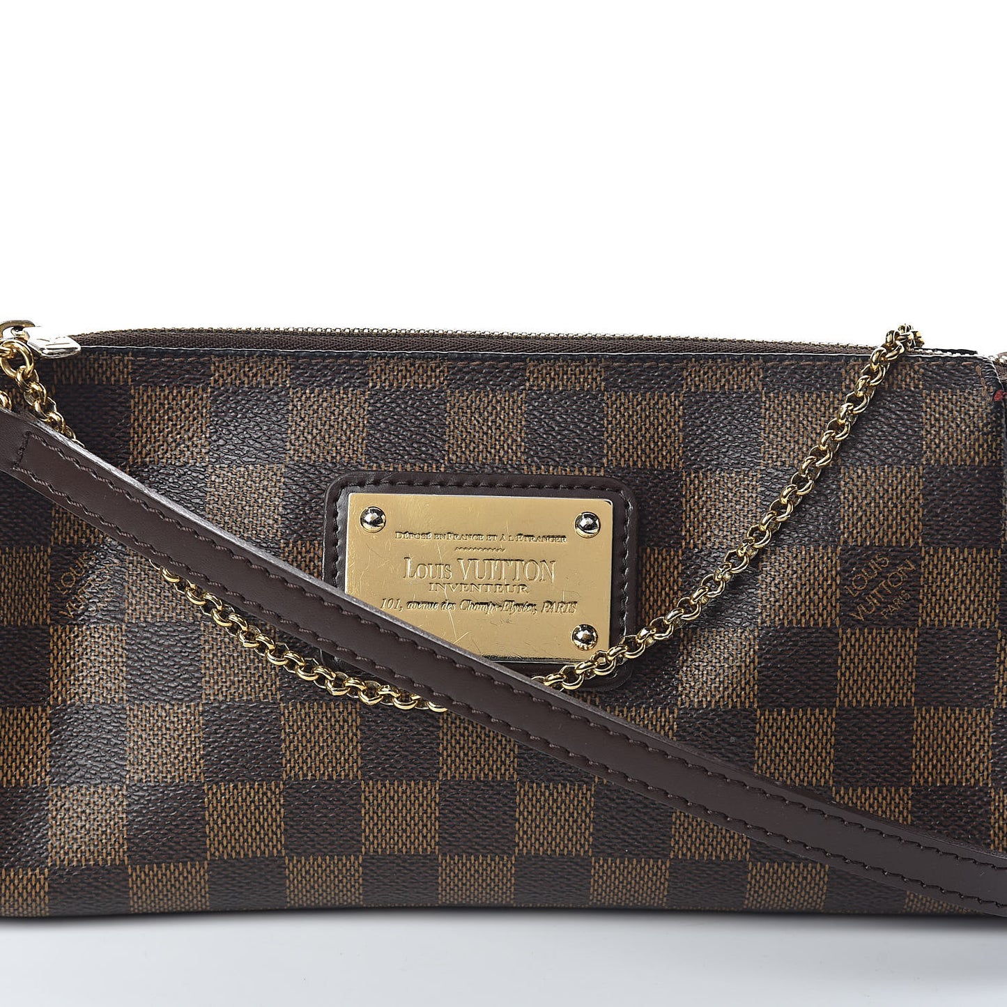 Damier Ebene Eva Clutch