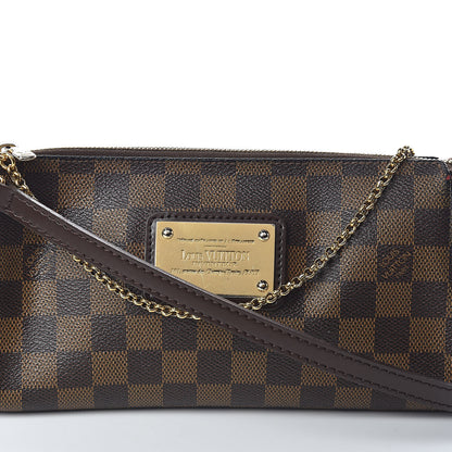 Louis Vuitton Damier Ebene Eva Clutch 9 of 11