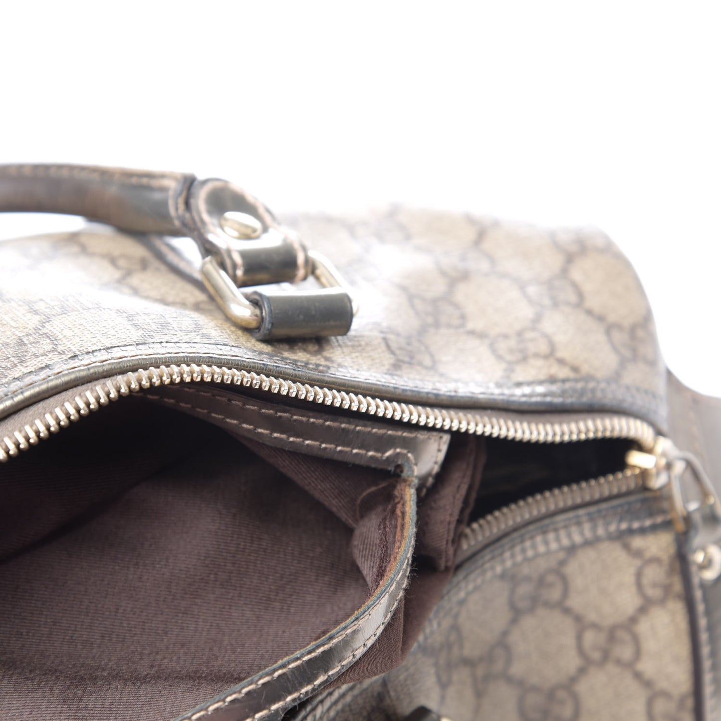 GG Plus Monogram Medium Joy Boston Pewter