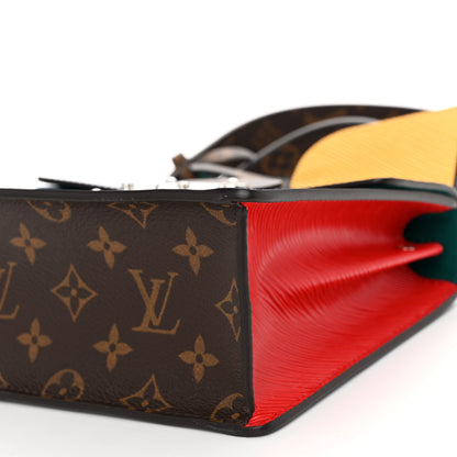 Louis Vuitton Vernis Epi Monogram Spring Street Blue 9 of 10
