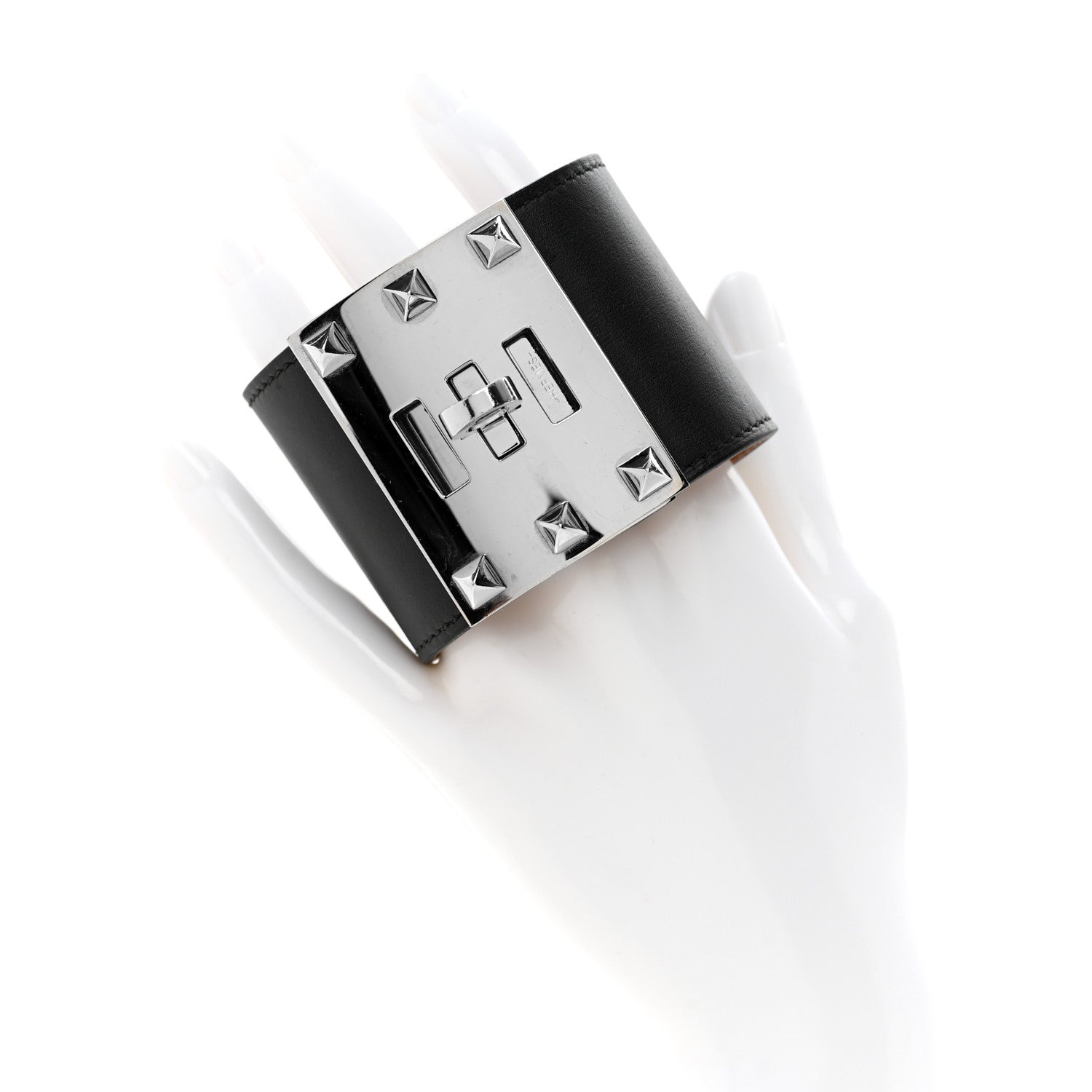Hermes Box Kelly Dog Bracelet S Black 2 of 4