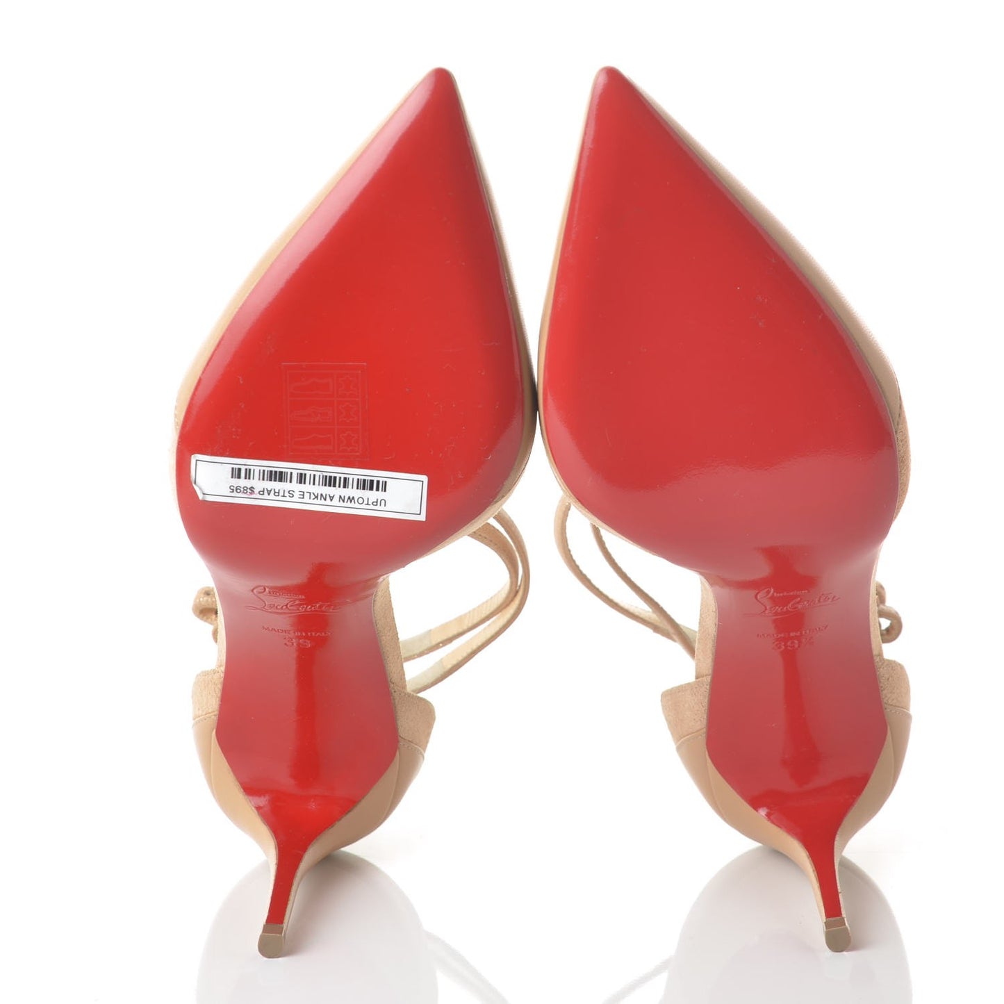 Kid Uptown Double 85 Pumps 39 & 39.5 Nude