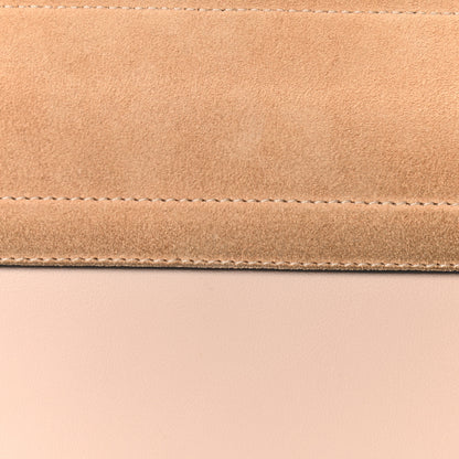 Chloe Calfskin Suede Medium Faye Shoulder Bag Blush Nude 10 of 10