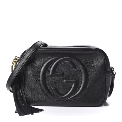 Gucci Pebbled Calfskin Small Soho Disco Bag Black 1 of 14