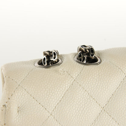 Chanel Caviar Quilted Reissue Flap 227 White 6 of 10