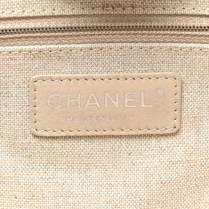 Chanel Mixed Fibers Small Deauville Tote Black 8 of 15