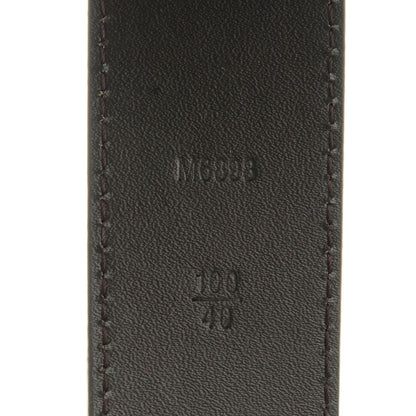 Louis Vuitton Taiga 35mm LV Initiales Belt 100 40 Glacier 4 of 8