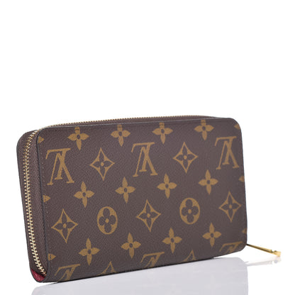 Louis Vuitton Monogram Zippy Wallet Fuchsia 3 of 7